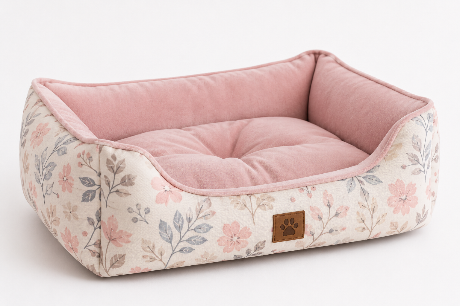 Lit floral pour animaux – Image 2